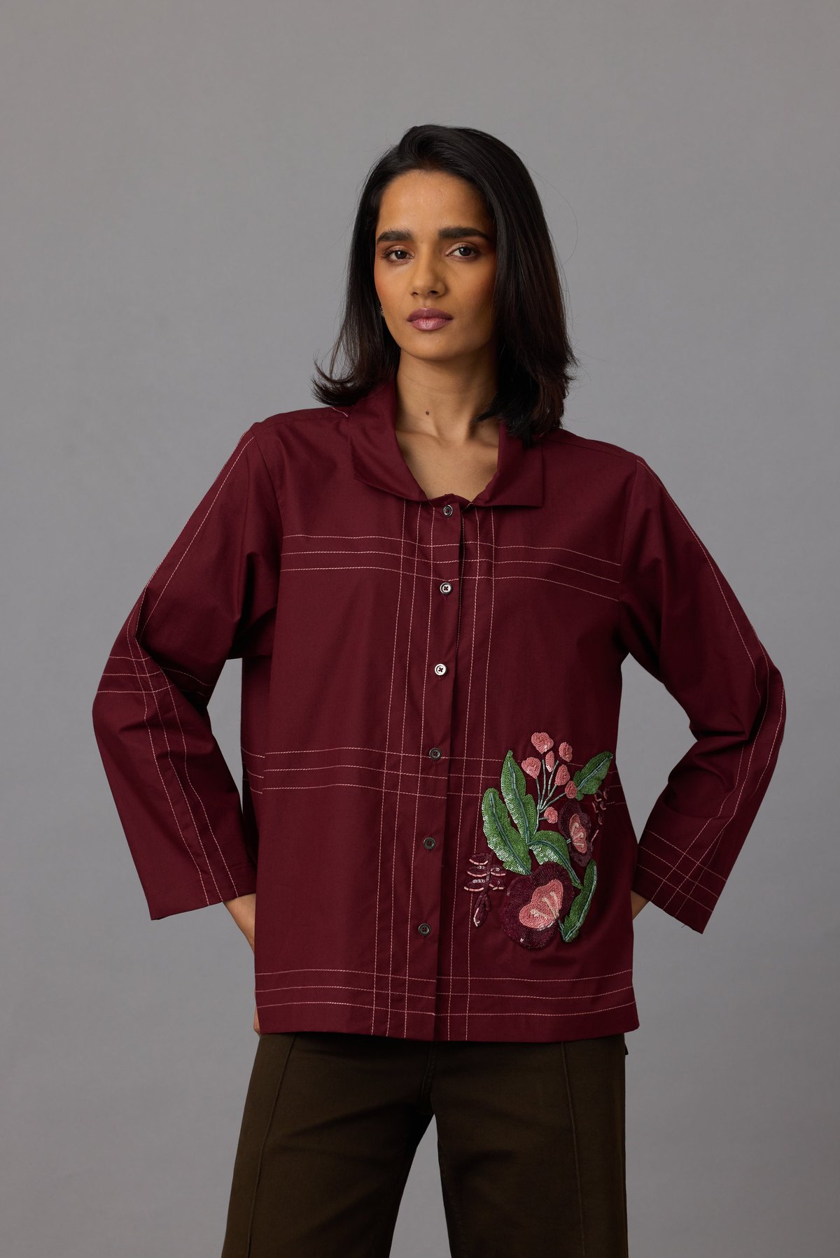 Laurel Applique Shirt