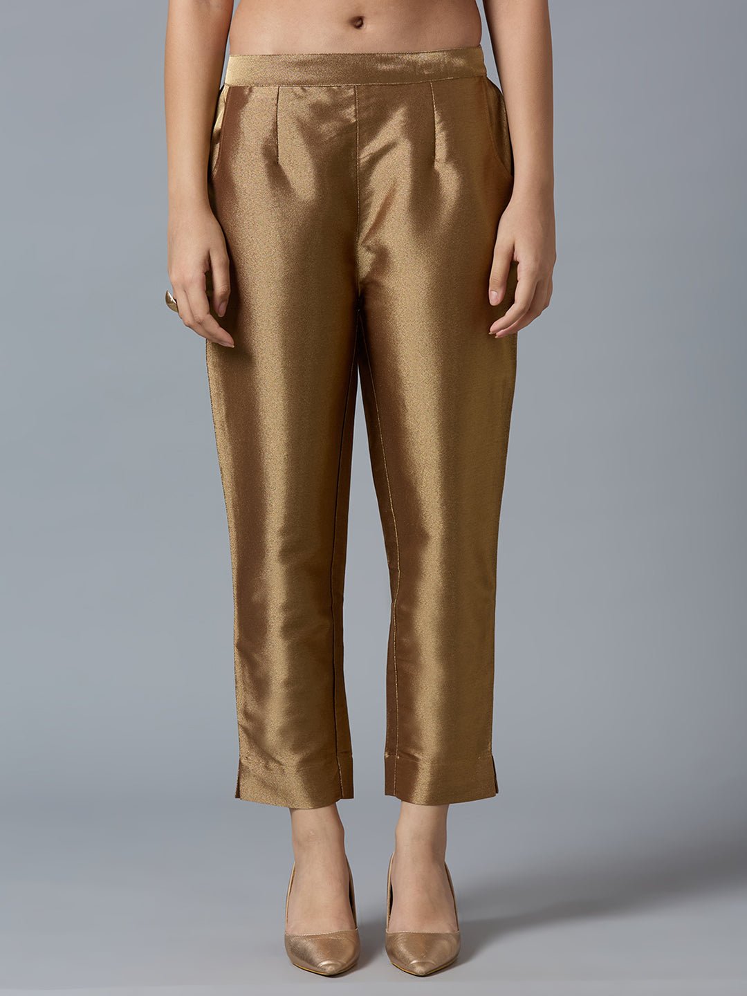 Brocade Plain Weave Pant