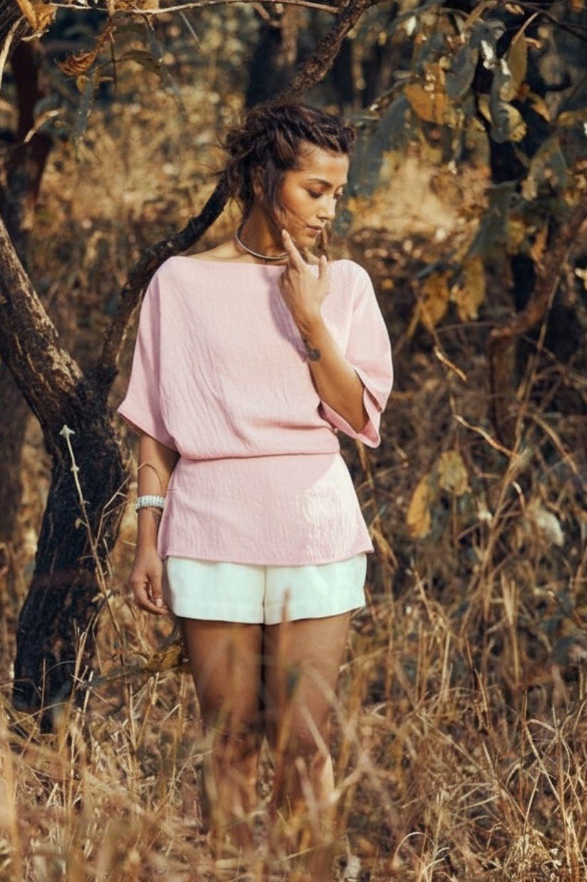 Sola Co-ord Set in Powder Pink