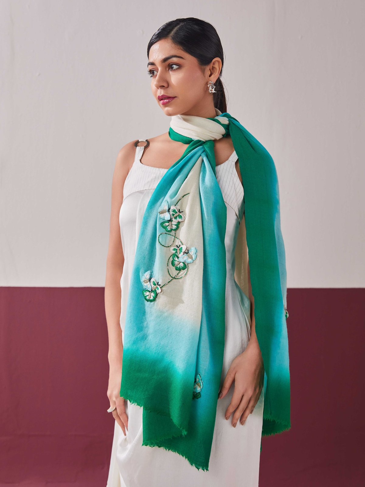 Butterfly Mania Pashmina Stole