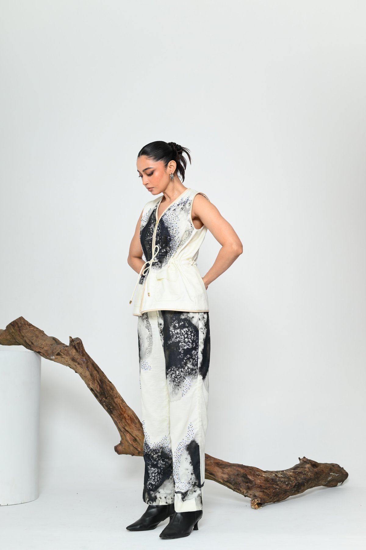 Ash-Pearl Trouser