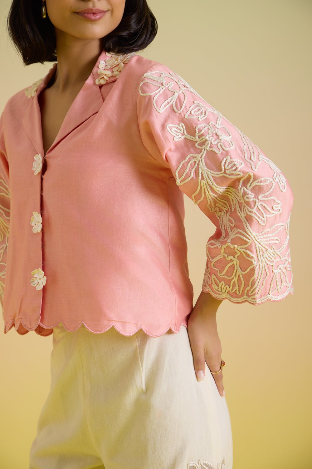 Rosã© Embroidered Shirt