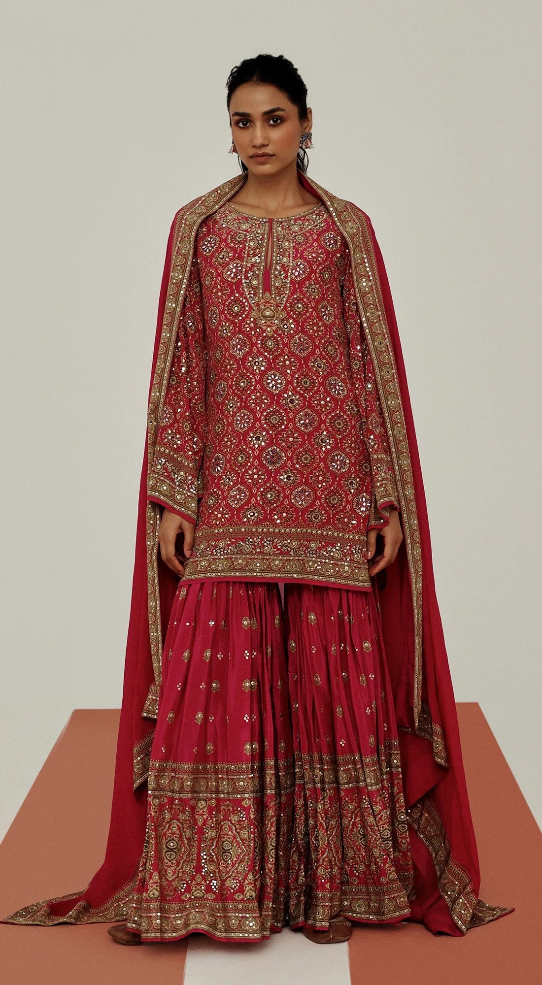 The Archival Sharara Set