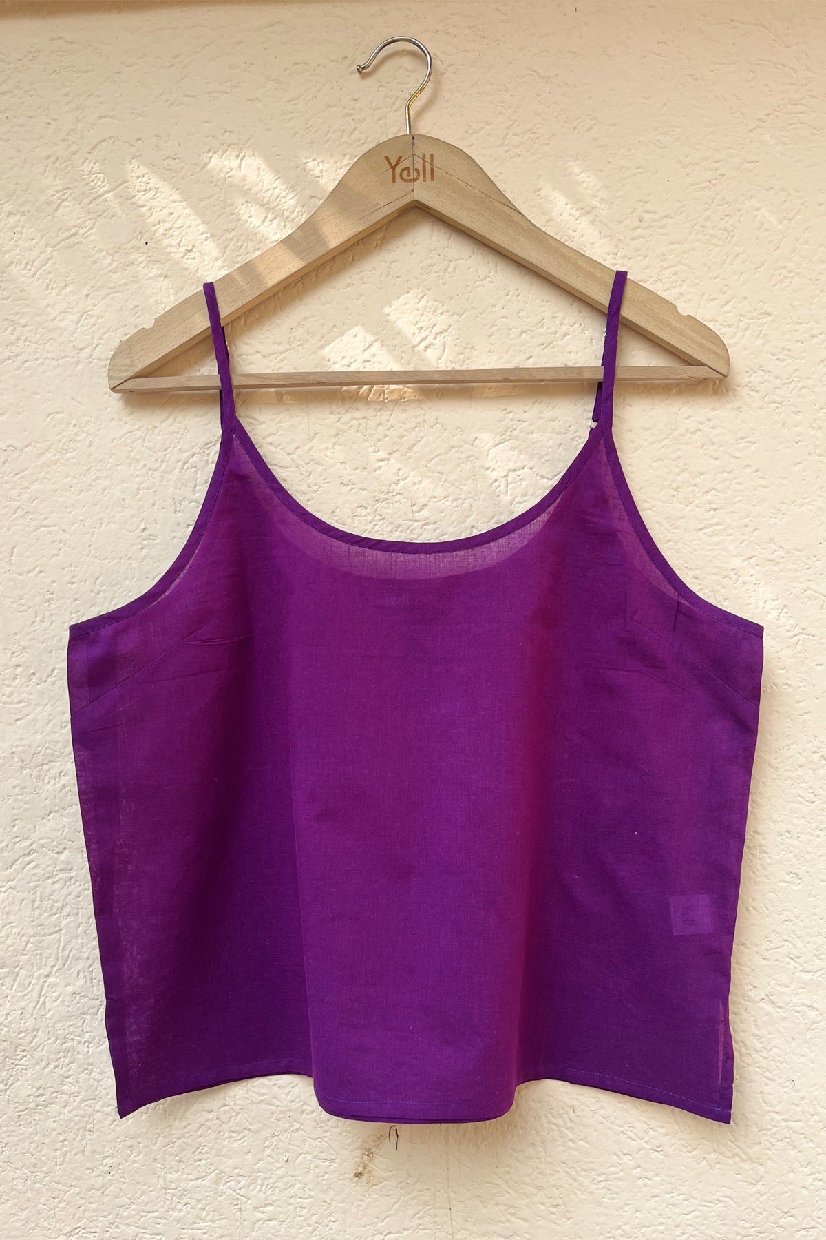 Purple Spaghetti Strap Cami Top