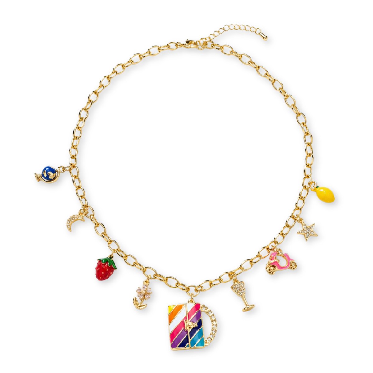 Colourful Colourful Charm Necklace
