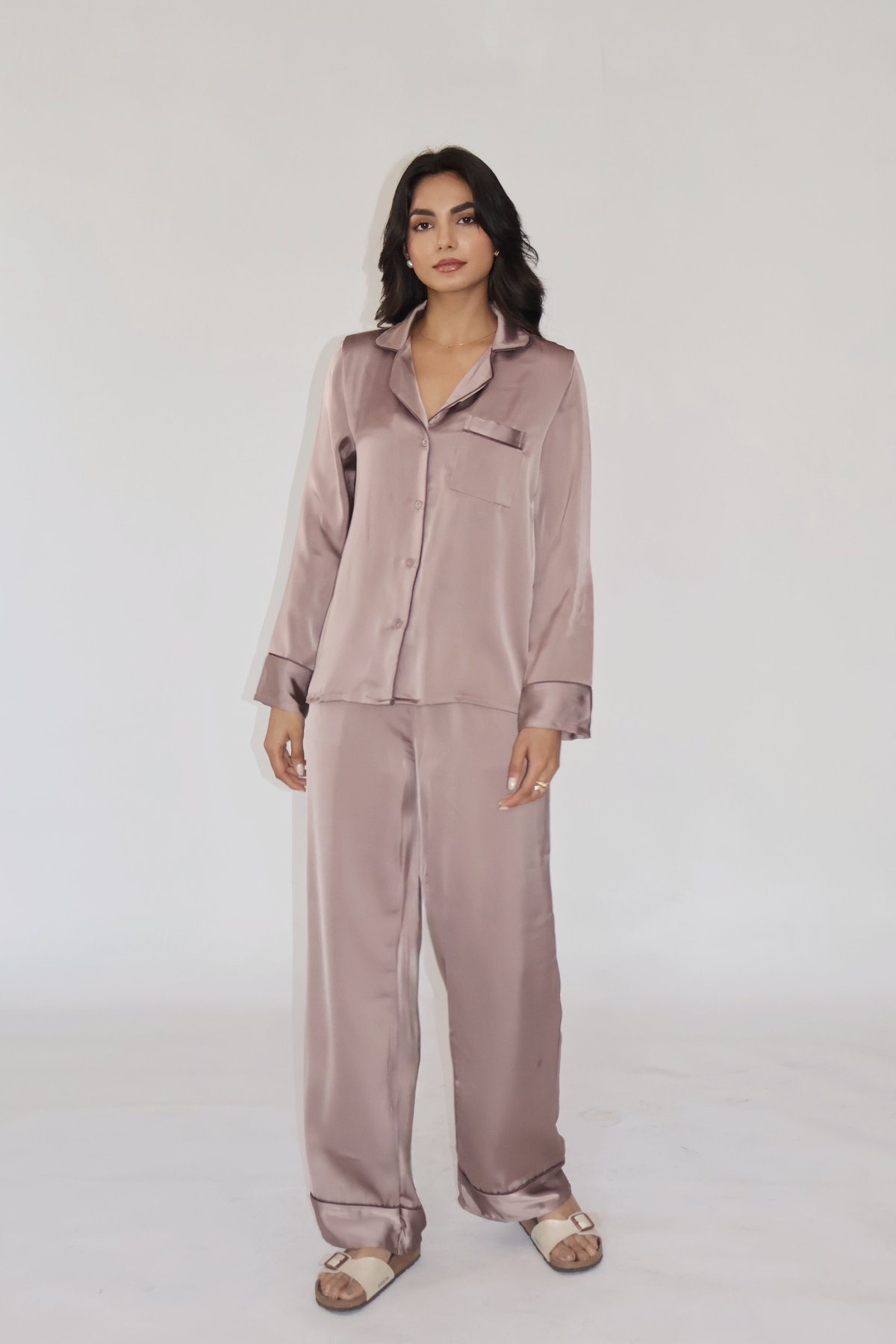 Pearl Silk Pj Set