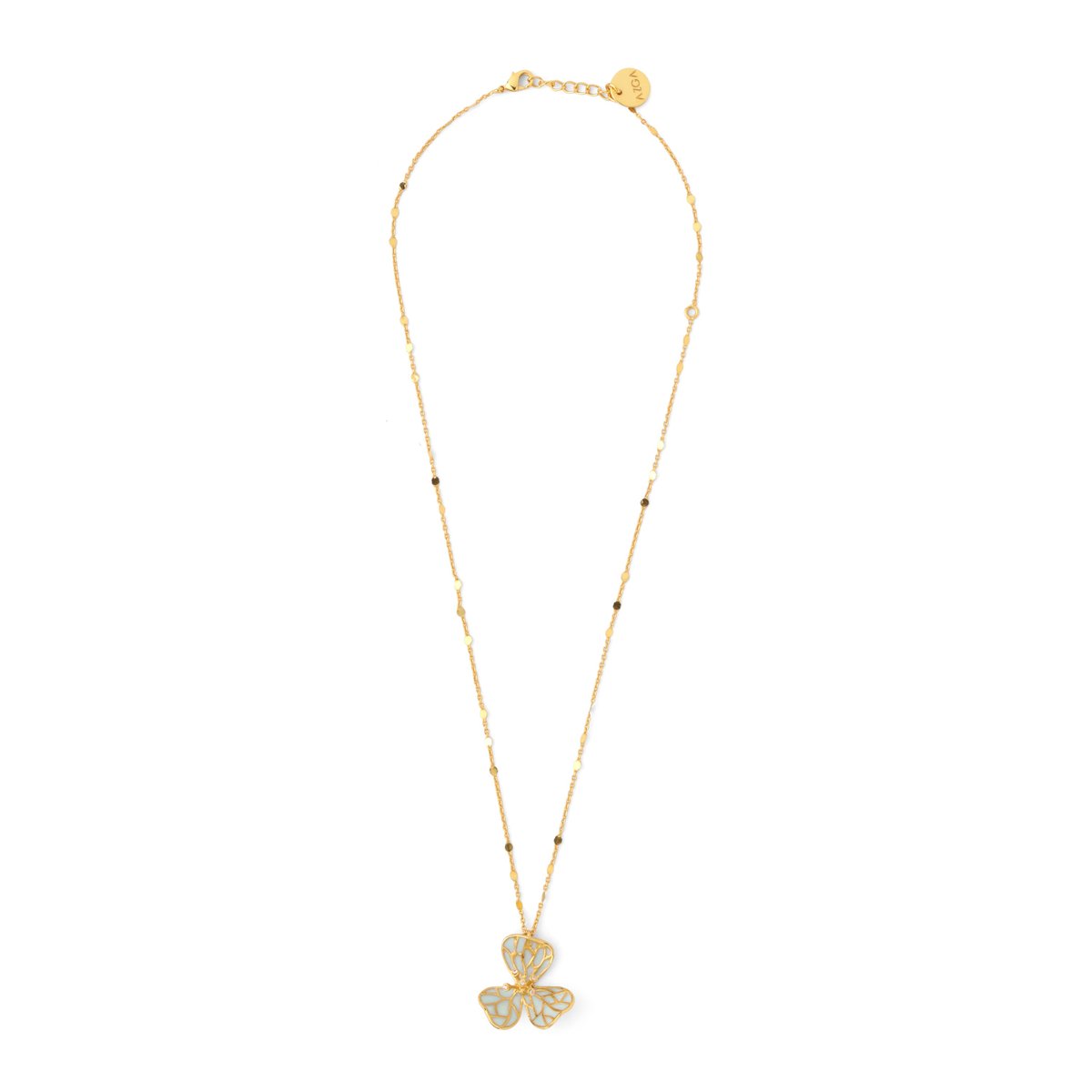 Tiny Fiore Neckchain - Powder Blue