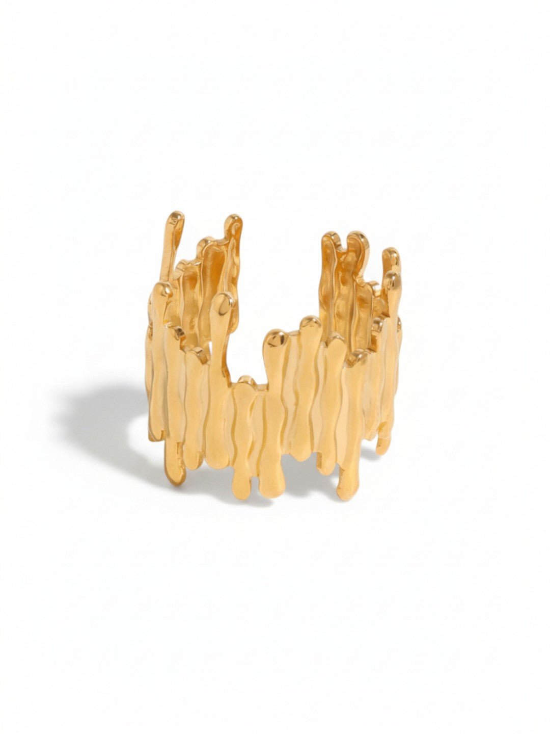 Geometric Minimalist Asymmetrical Adjustable Open