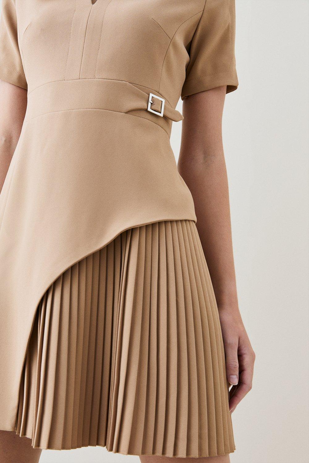 strapless open back dress Blair