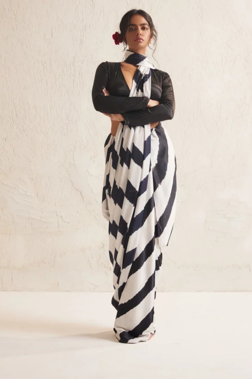 Bold Contrast Zebra Stripes