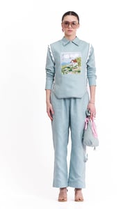 Shirt with Jacket and Pant