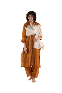Dress with Slip, Bottom and Scarf