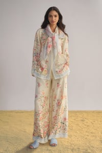 Shirt with Pant and Scarf