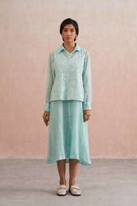 Dress with Waistcoat and Slip
