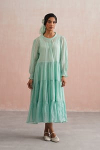 Dress with Waistcoat and Slip