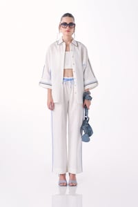 Shirt with Bralet and Pant