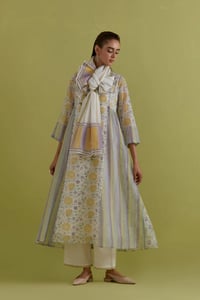 Kurta with Pant, Dupatta and Slip
