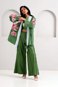 Top with Pant and Jacket