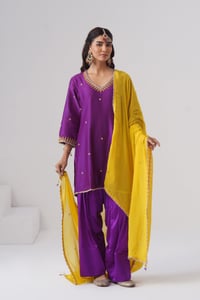 Kurta with Salwar and Dupatta