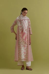 Kurta with Pant, Dupatta and Slip