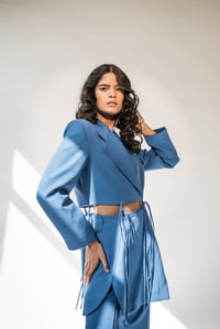 Blazer with Tied part