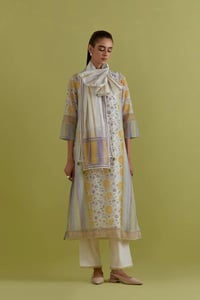 Kurta with Pant, Dupatta and Slip