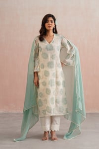 Kurta with Pant, Dupatta and Slip