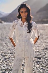 Shirt with Belt and Slip