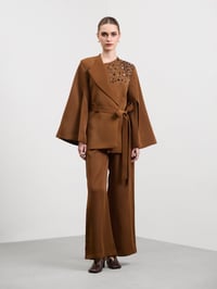 Relaxed Wide-Leg Trousers