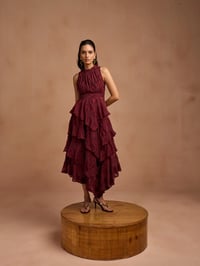 Giselle Jacquard Dress