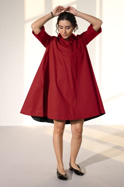 Zoe Circular Tunic Dress