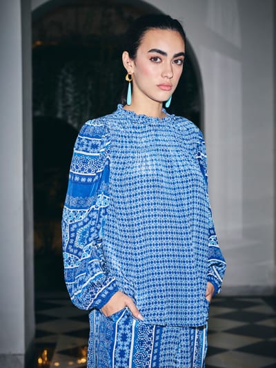 Denver Mulberry Blouse