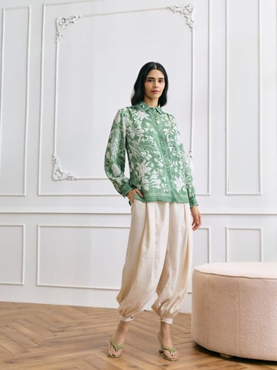 Stephanie Printed Blouse