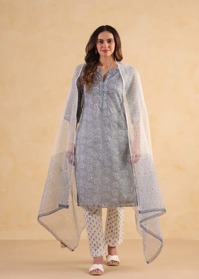 Kota Doria Suit Set