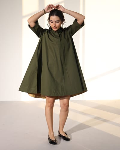 Zoe Circular Tunic Dress