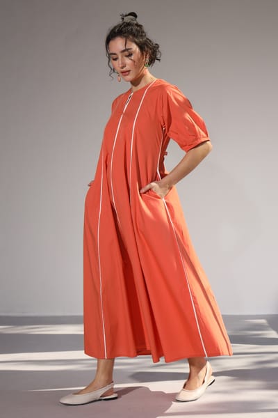 Sunlit Pannel Dress