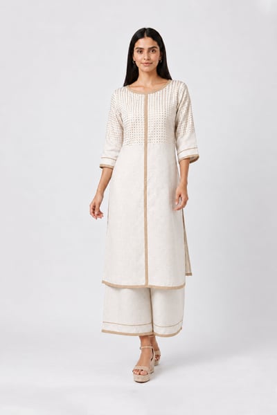 Sunlit Tiles Kurta Set