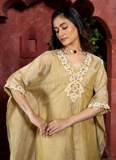 Honey Symphony Kaftan Set
