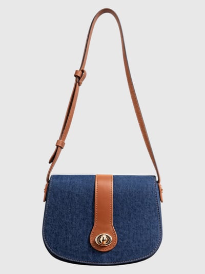 Orbit Sling - Dark Denim and Tan