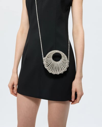 Sara Mini Circle Silver
