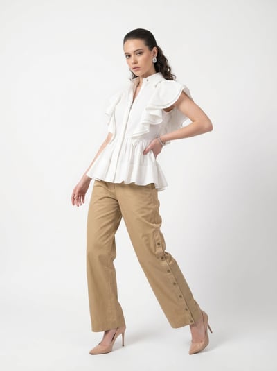 Drama Frill Top