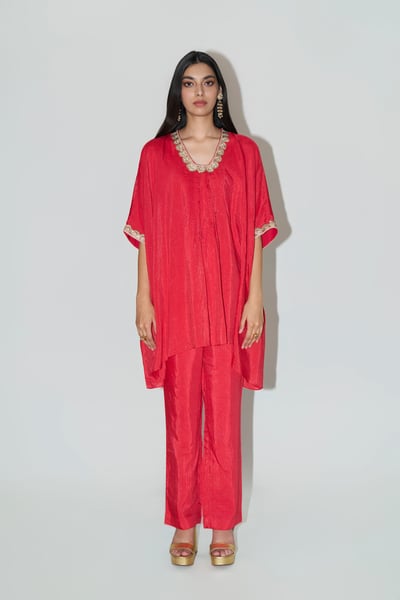 Tomato Red Co-Ord Set