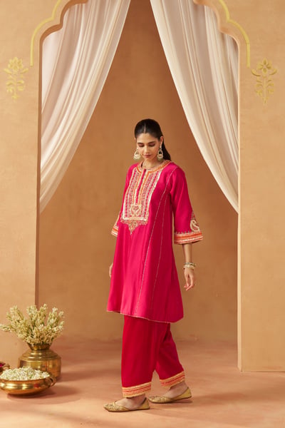 Daneen Chauga With Salwar Dupatta
