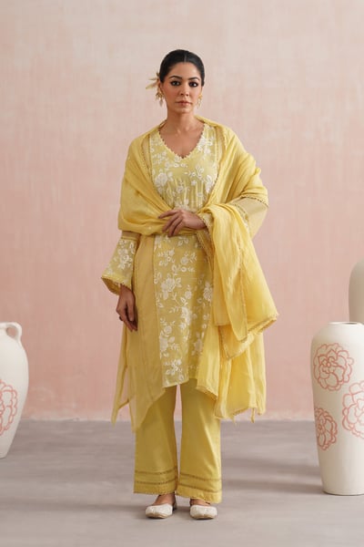 Kurta with Pant and Slip