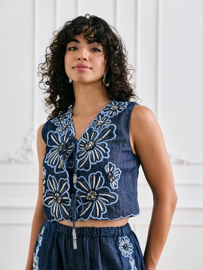 Evelyn Embroidered Top