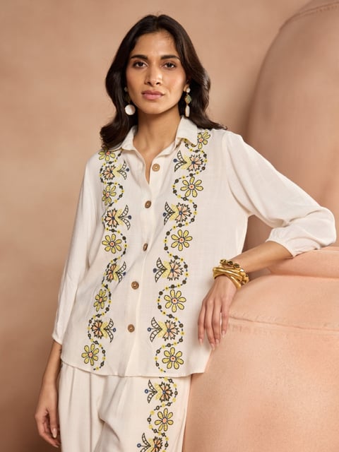 Rhea Embroidered Shirt