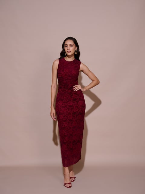Monica Jacquard Dress