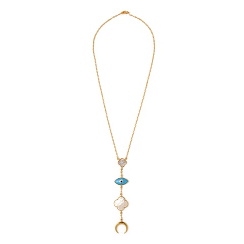 Over the Moon Neck Chain