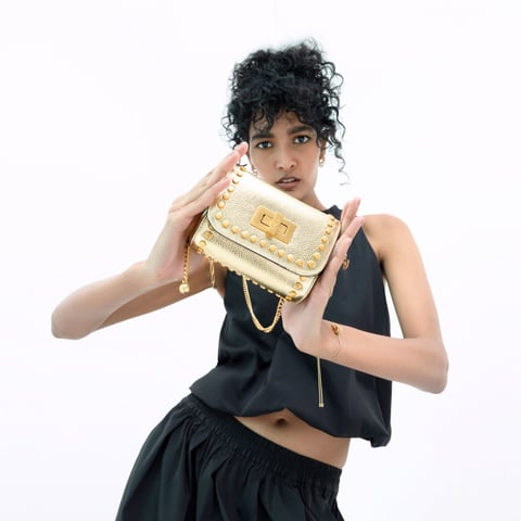 Jena Mini Studded Crossbody Bag