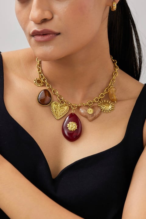 Sunset Charm Necklace